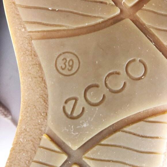 ECCO Chase II Red Leather Sneakers 39 EU/8-8.5 US - Picture 11 of 12